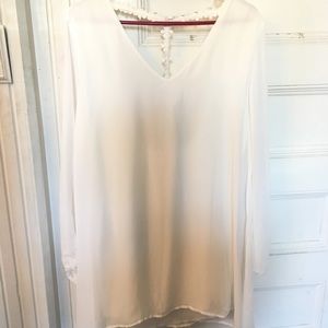 Medium white dress